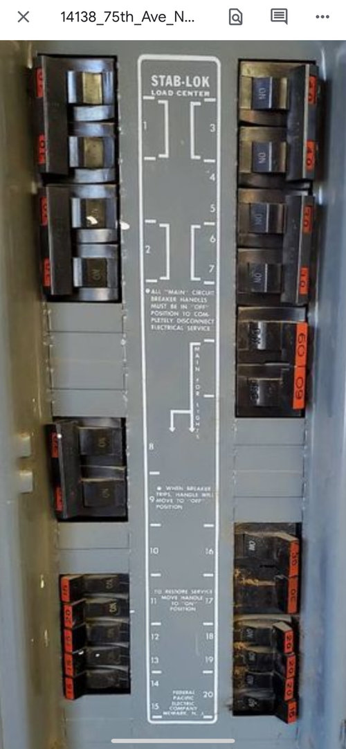 electrical panel swap