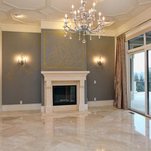 Fireplace. The Ledges