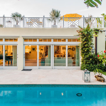 Bermuda Inspired Patio