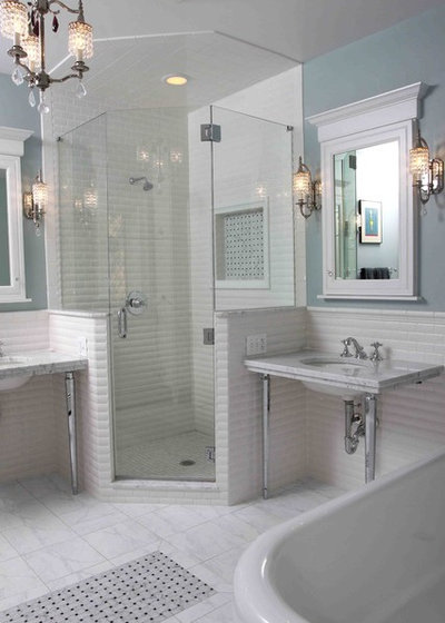 Traditional Bathroom by Normandy Remodeling