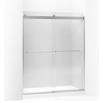 Kohler Levity Sliding Shower Door, 74" H X 56-5/8 - 59-5/8" W, w/ 1/4" Glass