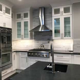 Contemporary Kitchen and Master Bathroom Update