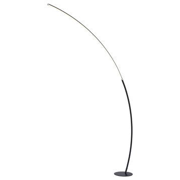 Lite Source LS-83561 Monita 80" Tall LED Accent Floor Lamp - Black