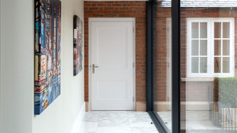 Knightsbridge 2 Panel Smooth White RAL9010 Doors Thornhill House