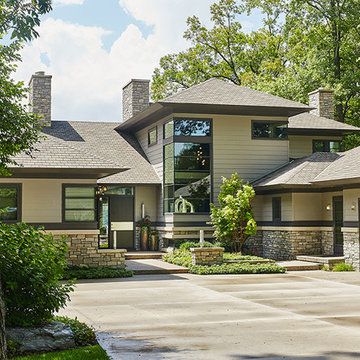Hasserton - Transitional Prairie Style Lakefront