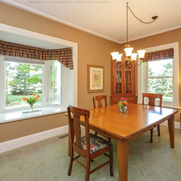 New Windows in Lovely Dining Room - Renewal by Andersen Greater Toronto, Ontario