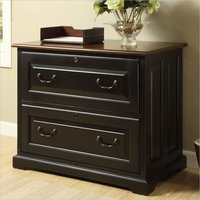 Riverside Furniture Bridgeport Lateral File in Antique Black