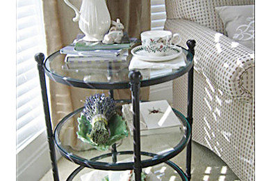 Elegant bedroom photo in Charlotte