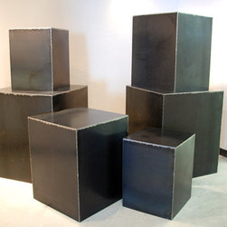 The Industrial Cube - Side Tables And End Tables