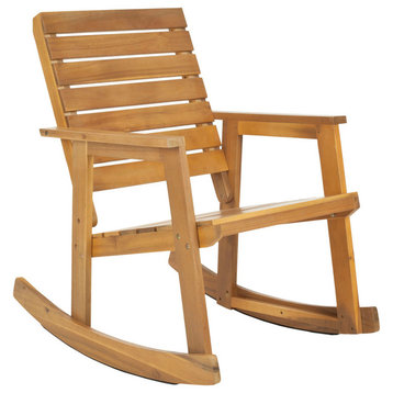 Alexei Rocking Chair, Natural Brown