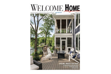 Welcome Home Magazine - Modern Farmhouse Lakefront Estate