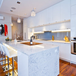 crystal white - Kitchen Cabinetry