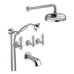 Сантехника CRISTINA Коллекция CANOVA KRISTAL - Bathtub Faucets