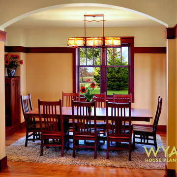 DINING ROOM, new Craftsman home