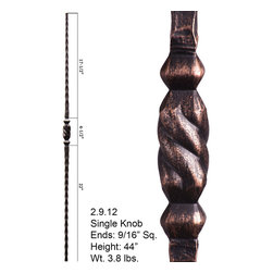 Mediterranean Wrought Iron Balusters - Products