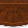 Hampton Demilune 36" Console Table, Medium Brown