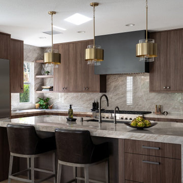 Organic Contemporary Kitchen