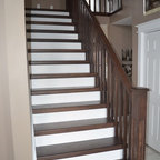 Runners for carpeted stairs