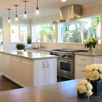 Huntington Beach - Reborn Cabinets Kitchen Remodel