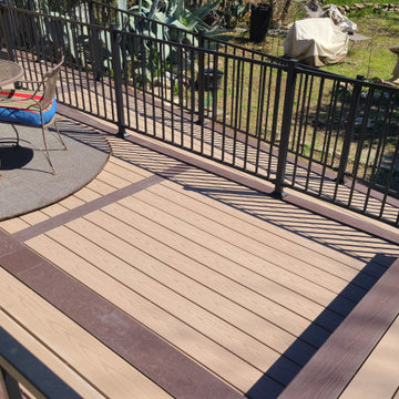 Composite Deck and Access Ramp in Central Austin