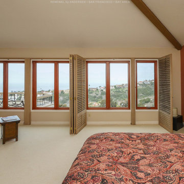 Magnificent Bedroom with All New Wall of Windows - Renewal by Andersen Bay Area