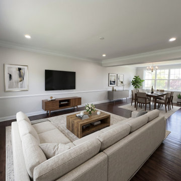 Interior Painting and Trim Refresh in Macungie
