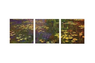 Hand-painted Floral Oil Painting - Set of 3 - Free Shipping