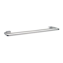 Smedbo SPA 24" Double Towel Bar PK3364 - Bathroom Accessories
