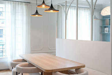 Aménagement d'une maison contemporaine.