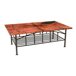 Prescott Cocktail Table by Stone County Ironworks - Side Tables And End Tables