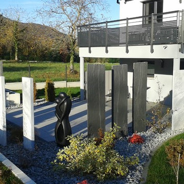 terrasse et aménagement autour