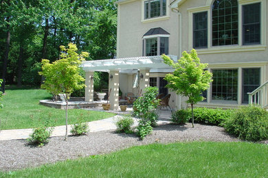 Example of a patio design in New York