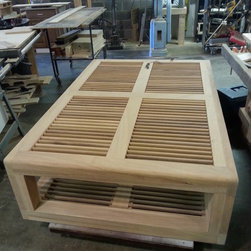 Walnut Mega Table - Coffee Tables