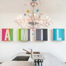 on the walls