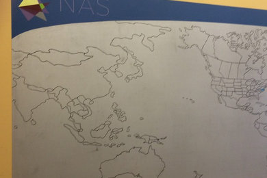National Arts Strategies Map Mural