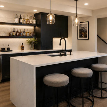 Modern Basement Remodel