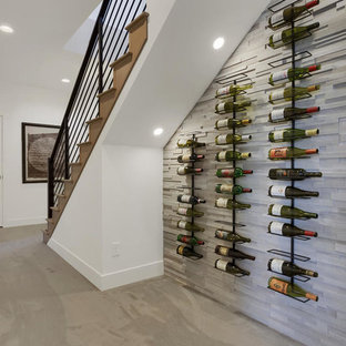 Photo of a retro basement in Denver.