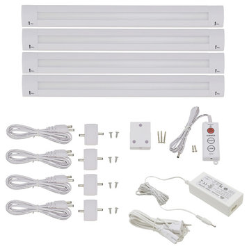 Lightkiwi Lilium 12" Warm White LED Under Cabinet Lighting Standard Kit