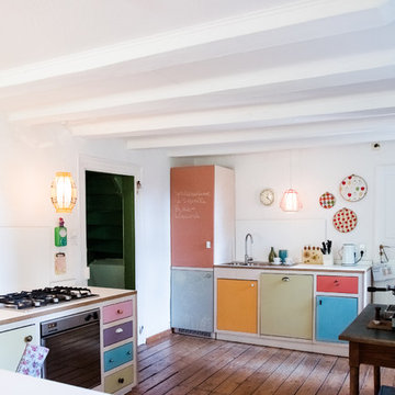 Houzzbesuch: Eklektisch Wohnen in einem Bauernhof von 1791 in Essen