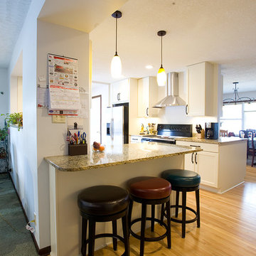 Winter kitchen remodeling
