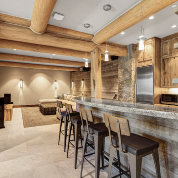 Breckenridge Contemporary Log Cabin