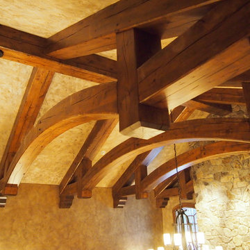 Hollow Alder Timber Trusses and beams