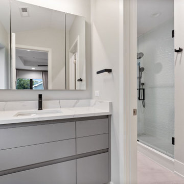 Custom Modern Bathroom Cabinets