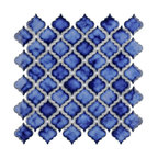Hudson Tangier Mosaic Floor and Wall Tile, Sapphire