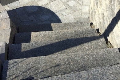 Atkinson wall and steps