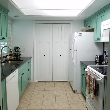 Spearmint Maple Cabinets