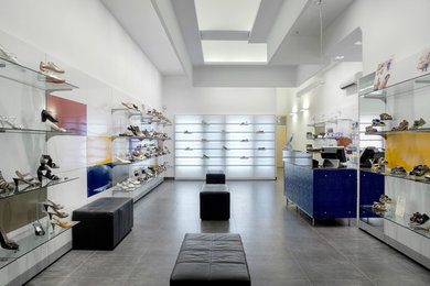 Home design - large modern home design idea in Other