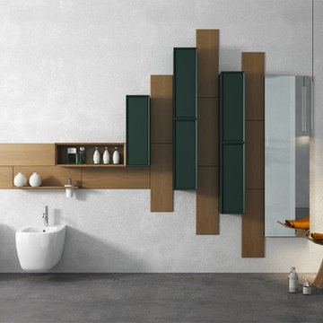 Arredo bagno Domino set 3