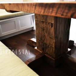 Reclaimed Wood (Rectangular) Pedestal Tables - Products