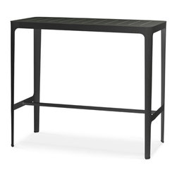 Cane-line Cut Bar Table Black - Outdoor Pub And Bistro Tables